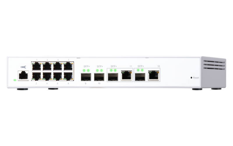 QNAP QSW-M408-2C L2 Web-Managed 10GbE Switch 