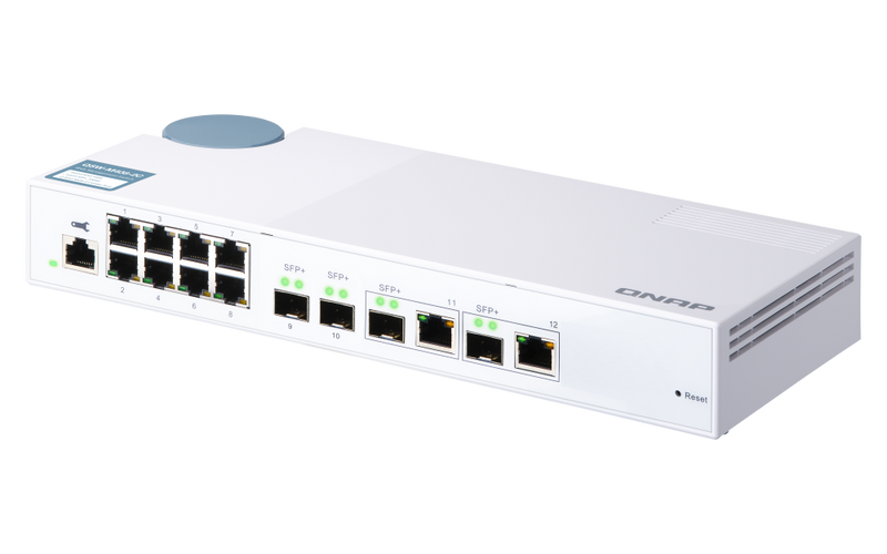 QNAP QSW-M408-2C L2 Web-Managed 10GbE Switch 