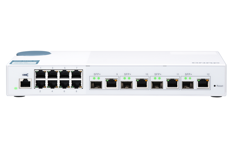 QNAP QSW-M408-4C L2 Web-Managed 10GbE Switch 