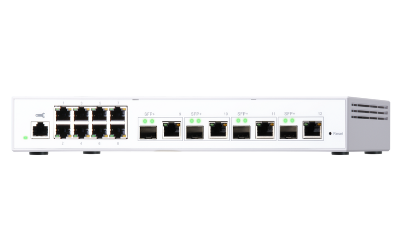 QNAP QSW-M408-4C L2 Web-Managed 10GbE Switch 