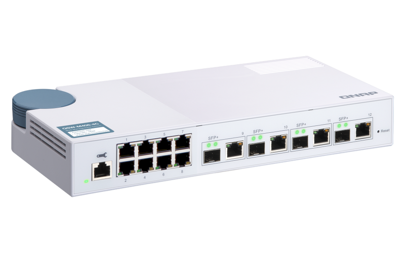 QNAP QSW-M408-4C L2 Web-Managed 10GbE Switch 