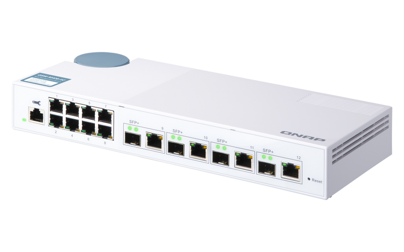 QNAP QSW-M408-4C L2 Web-Managed 10GbE Switch 