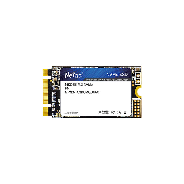 Netac 512GB N930ES M.2 2242 PCle Gen3 x2 NVMe SSD NT01N930ES-512G-E2X