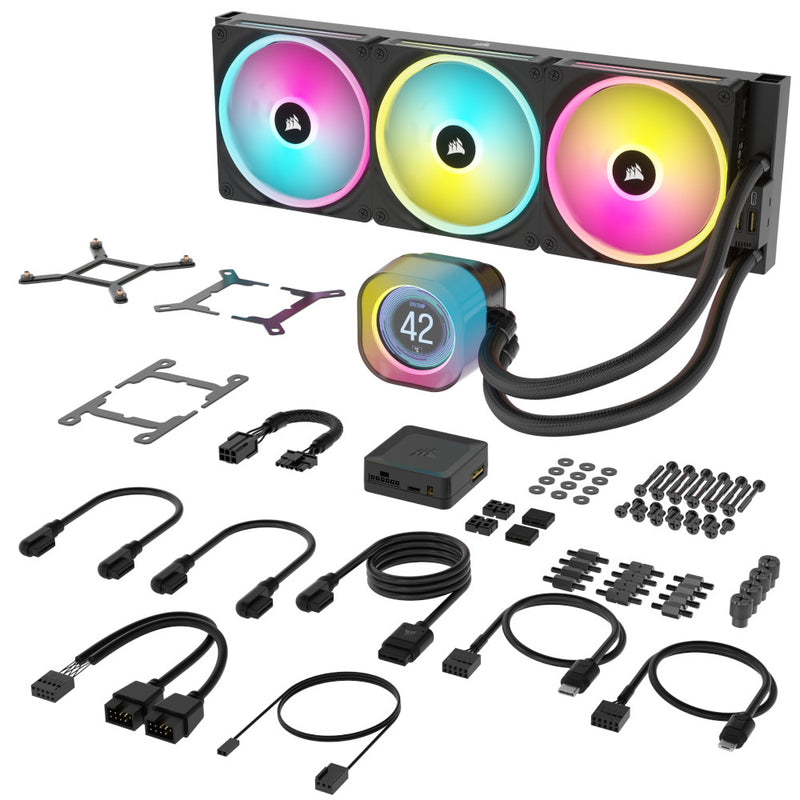 CORSAIR iCUE LINK H170i RGB LCD 420mm Liquid CPU Cooler CW-9061009-WW