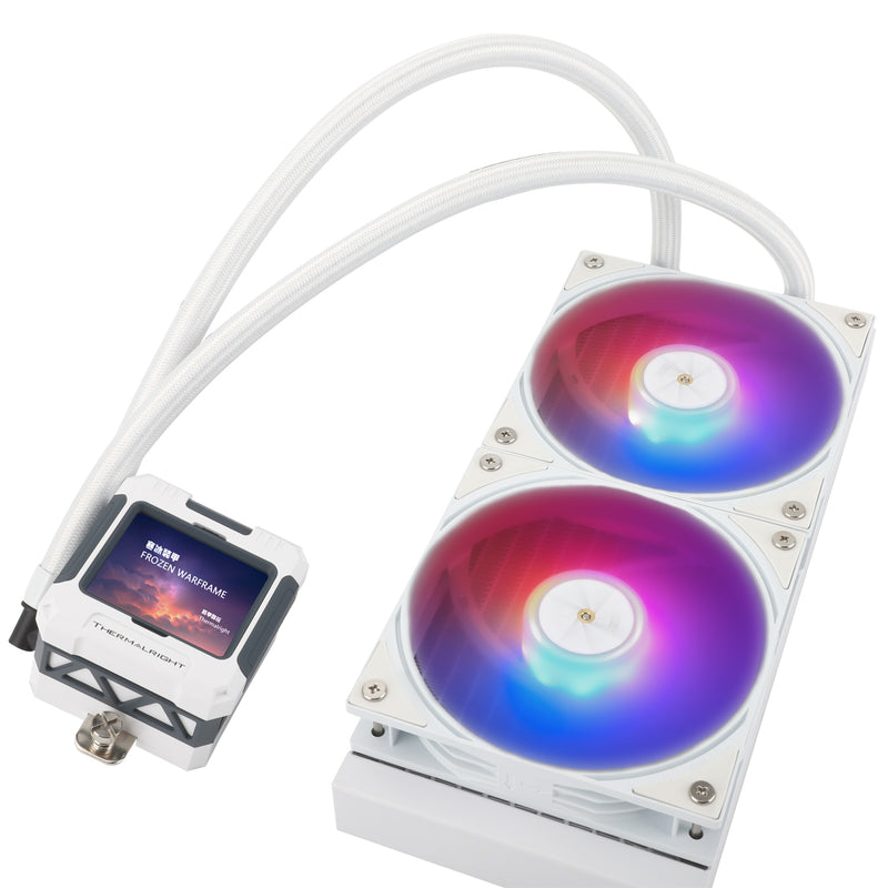 Thermalright Frozen Warframe 240 WHITE 白色 ARGB 240mm Liquid CPU Cooler