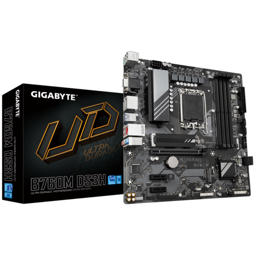 GIGABYTE B760M DS3H DDR5,LGA 1700 mATX Motherboard