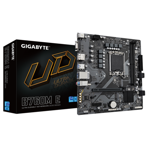 GIGABYTE B760M E DDR5,LGA 1700 mATX Motherboard