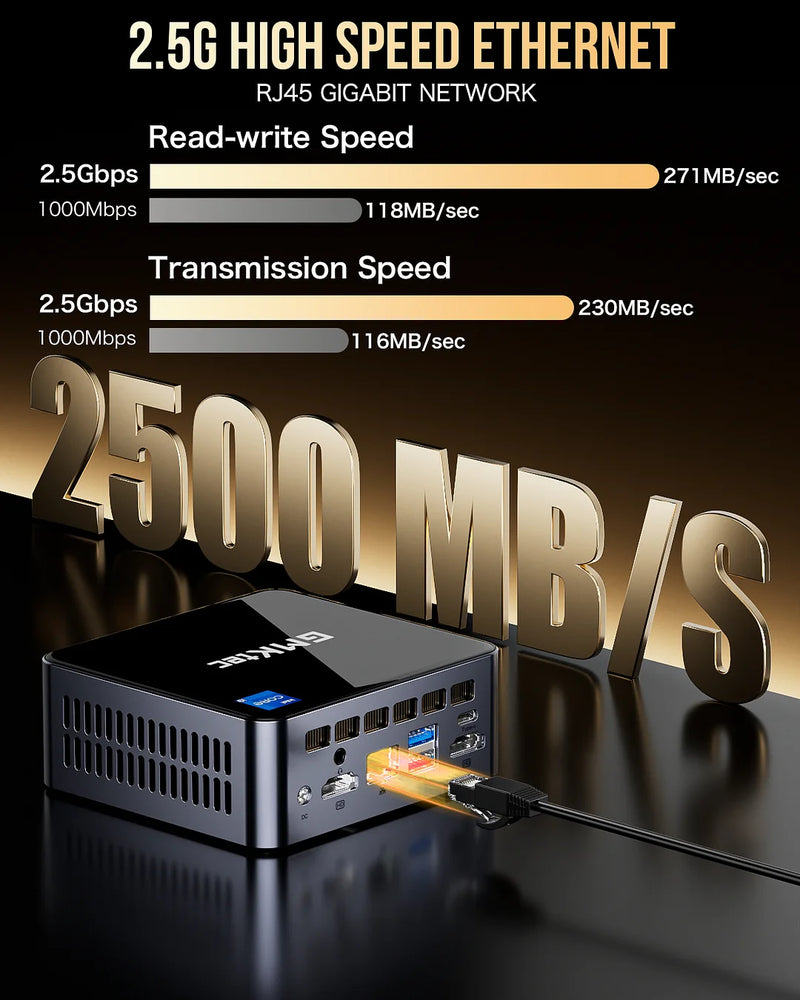 GMKTEC CS-GNBM3P NucBox M3 PLUS Mini PC (Intel i9-12900HK / 32GB Ram / 1TB SSD / Windows 11 Pro)