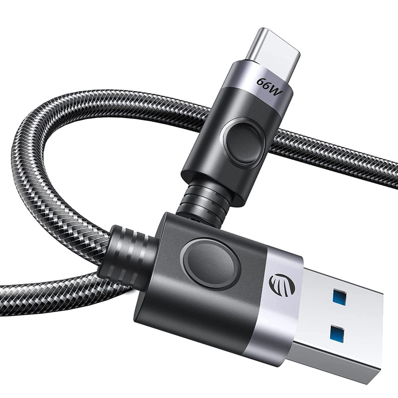 ORICO USB-A to Type-C PD 66W Max. 6A Fast Charge &amp; Data Cable 2 Meter [A2C-20-BK]