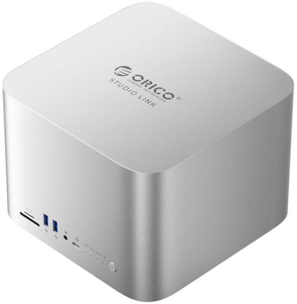 ORICO StudioLink 13-in-1 Docking Station with M.2 NVMe&NGFF & 3.5" Hard Drive Enclosure MC35M