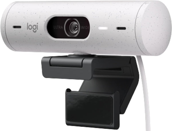 Logitech Brio 500 Full HD 1080p 網路攝影機 - Pearl White 珍珠白色 960-001429 原裝行貨