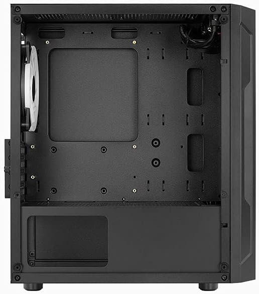 AeroCool Trinity Mini FRGB Black 黑色 Tempered Glass Micro-ATX Case