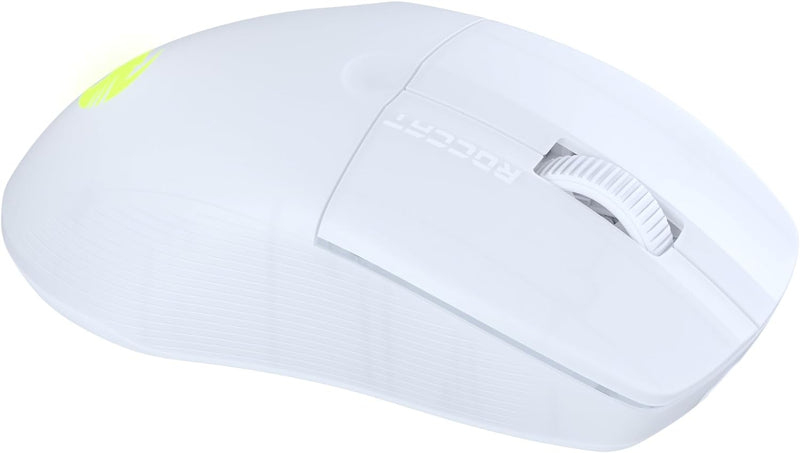 【ROCCAT 9月份夏日優惠】ROCCAT PURE AIR 54g 超輕盈無線人體工學 RGB 電競滑鼠 - White 白色 (ME-RPAIRWH)