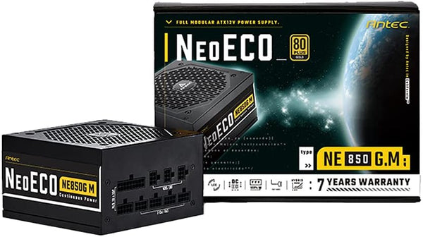 ANTEC 850W NeoECO GOLD 80Plus Gold Full Modular Power Supply (NE850G-M-GB) 