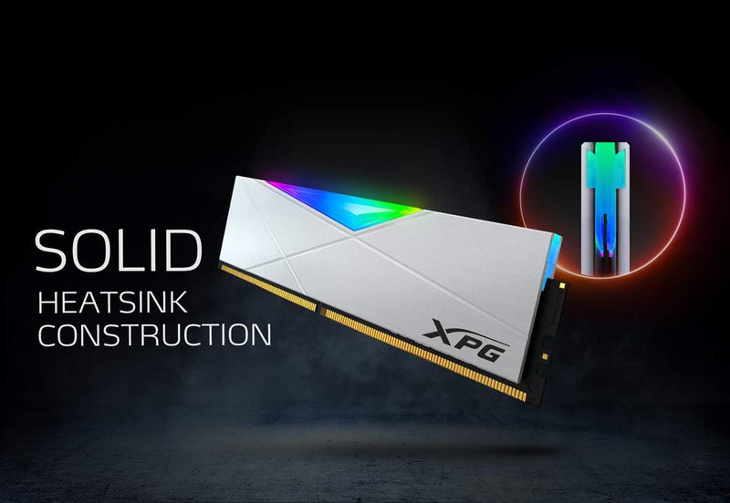 ADATA 16GB Kit (2x8GB) XPG SPECTRIX D50 White 白色 AX4U32008G16A-DW50 RGB DDR4 3200MHz Memory