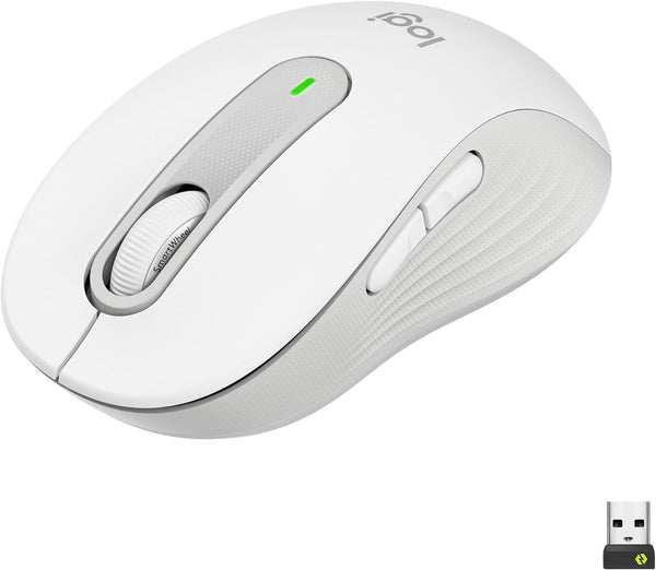 Logitech Signature M650 Silent Wireless Mouse(珍珠白) 靜音無線滑鼠 - 910-006261