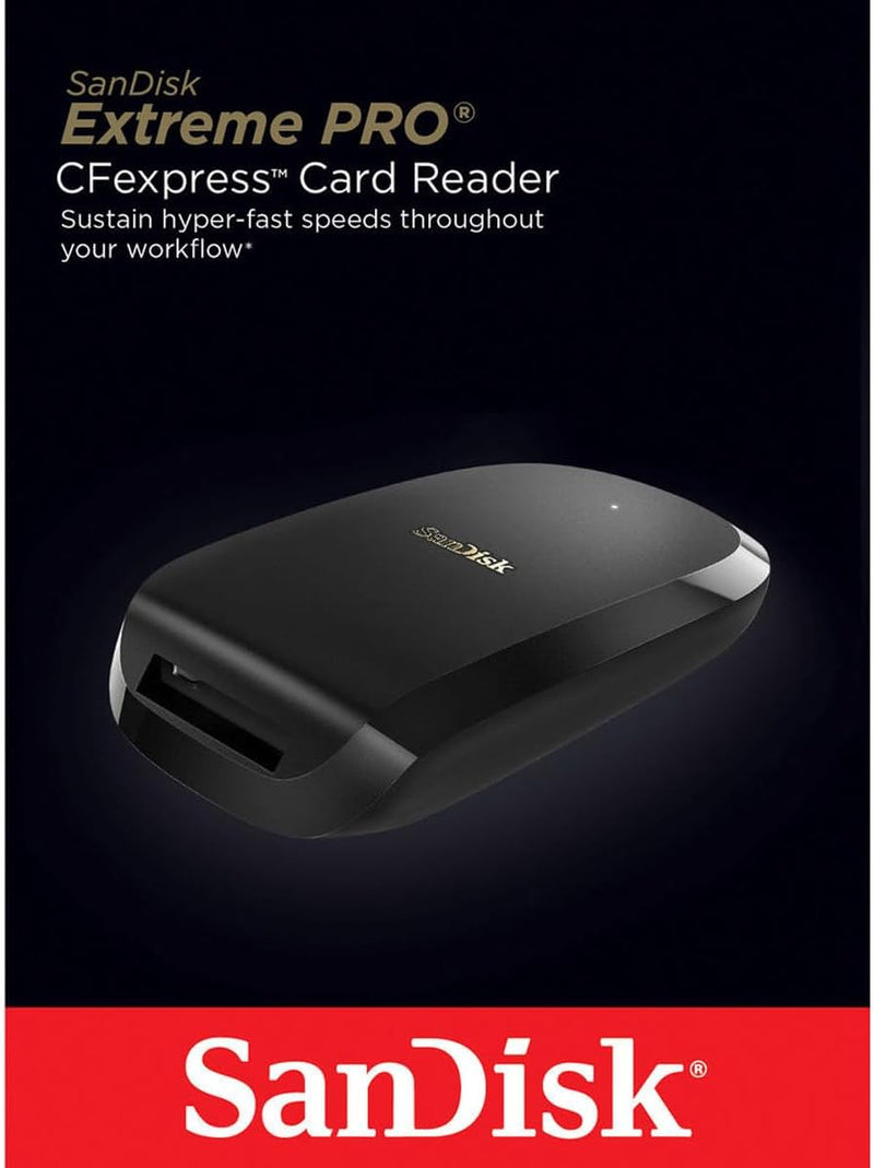 SanDisk Extreme PRO CFexpress USB3.1 Gen 2 (USB-C) 讀卡器- SDDR-F451-GNGNN 783-1368