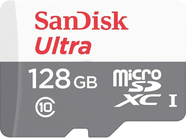 SanDisk 128GB Ultra microSDHC™/microSDXC™ UHS-I Card SDSQUNR-128G-GN3MA 772-4367