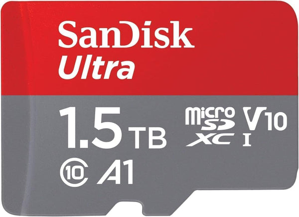 SanDisk 1.5TB Ultra microSDXC (A1, CL10, 150MB/s) SDSQUAC-1T50-GN6MN 772-4573