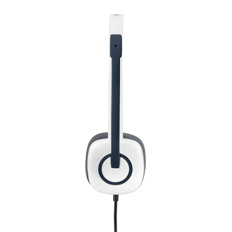 Logitech H150 Wired Headset 立體聲耳機麥克風 -White 白色 981-000351 原裝行貨