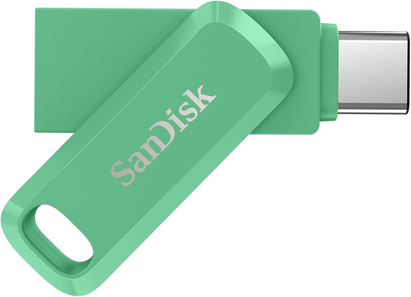 SanDisk 256GB Ultra Dual Drive Go USB 草本綠 Type-C (Type-C and Type-A) 400MB/s 雙用隨身碟 SDDDC3-256G-G46AG 772-4610