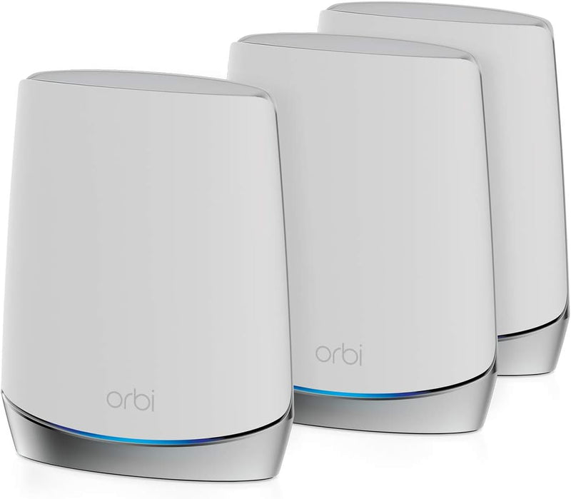 【驚喜優惠】NETGEAR Orbi RBK763S AX5400 WiFi 6 Whole Home Tri-Band Mesh 6 System (3件裝)