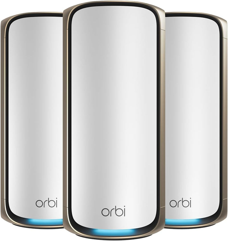 【驚喜優惠】NETGEAR Orbi RBE973S BE27000 Quad-Band WiFi 7 Mesh System (3件裝)