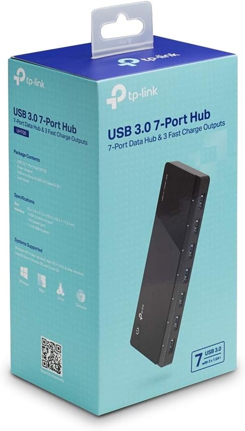 TP-Link UH700 USB 3.0 7-Port Hub