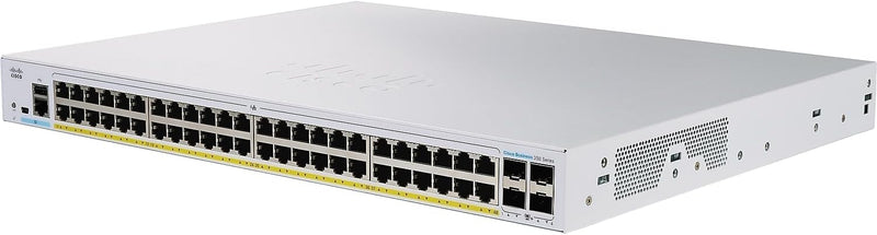 Cisco Business CBS350 48-Port Gigabit (740W PoE+) + 4-Port Gigabit SFP Uplink Managed 交換機 (CBS350-48FP-4G-UK / NE-3548A4G) 有限終生保用