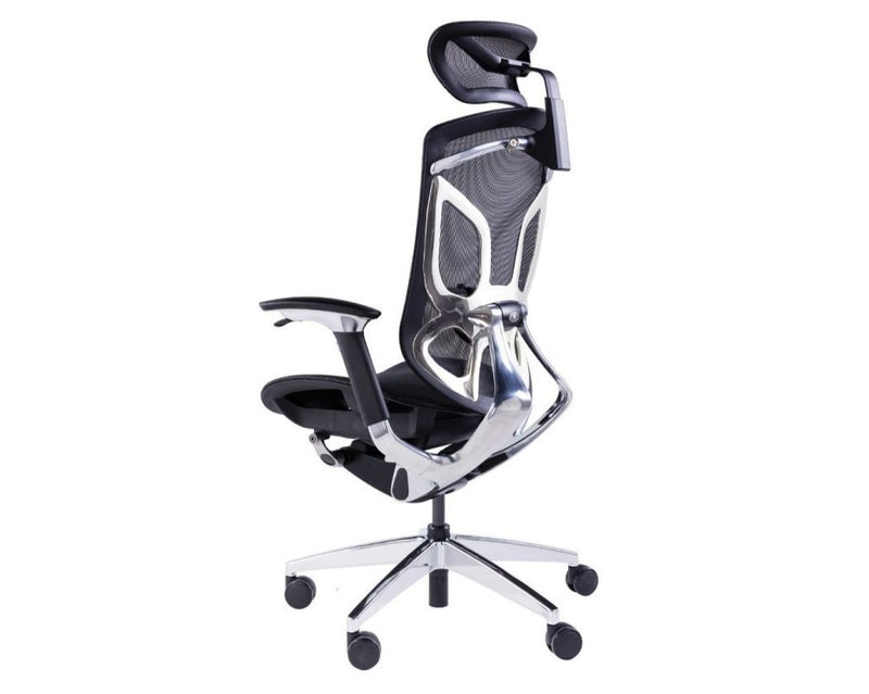 GTChair DVARY X Ergonomic Office Mesh Chair-Black 