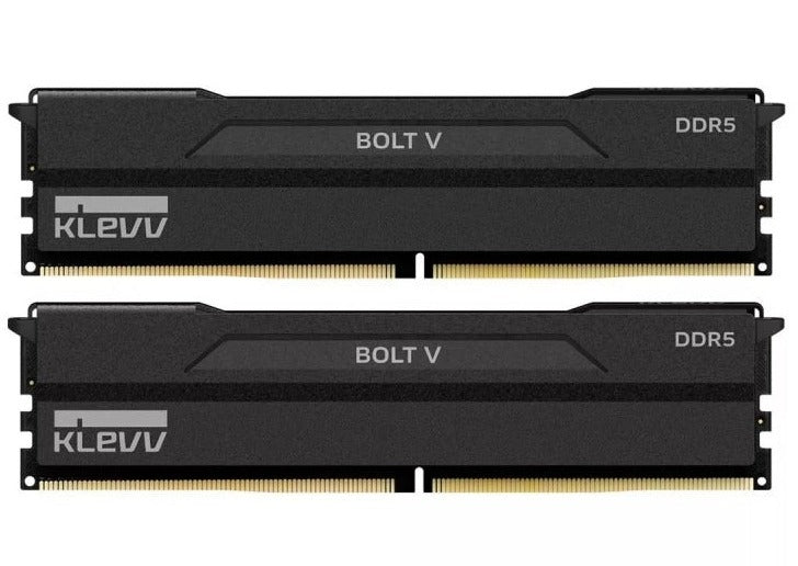 KLEVV Bolt V DDR5 32GB (2x16GB) 6400MHz CL32 A-DIE 1.35V Gaming Desktop Memory SK Hynix Chip XMP 3.0 / AMD Expo Ready KD5AGU880-64A320H