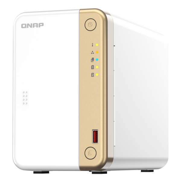 QNAP TS-262-4G 2-Bay NAS (2.5GbE Lan, Intel Celeron N4505 Dual Core CP