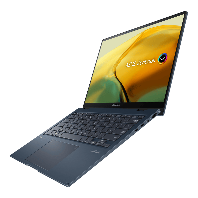 ASUS ZenBook 14 Flip - Blue / 14 Touch / 3K 2880x1800,OLED / i7-1360P / 16G / 1TB SSD / W11H (2 years warranty) - UP3404VA-OLED-B7002WTS