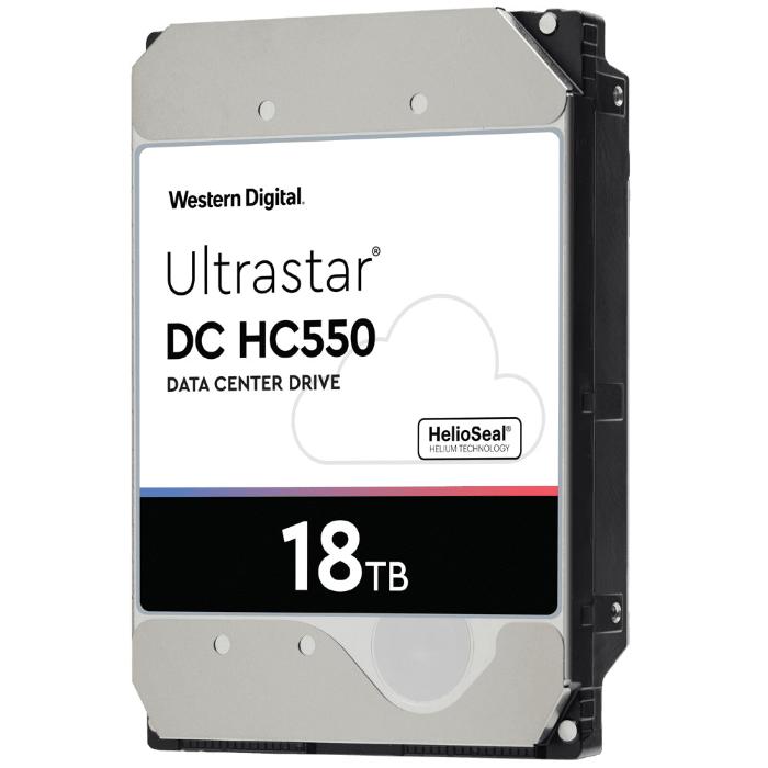 WD 18GB Ultrastar DC HC550 WUH721818AL5204 Enterprise 3.5" SAS 12Gb/s 7200rpm 512MB Cache HDD