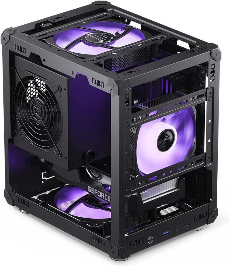 JONSBO C6 Black Black Mini-ITX Case 