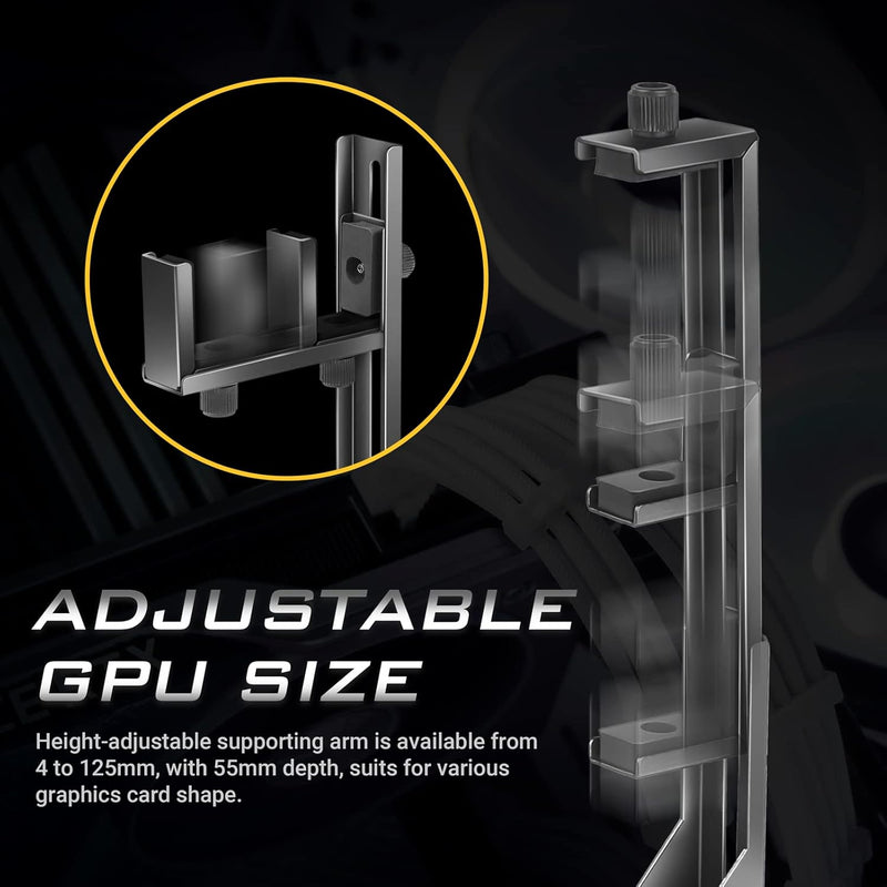 Antec GPU Support Bracket Holder (黑色) (MKT-AT-GPUH-RTX4-BK)