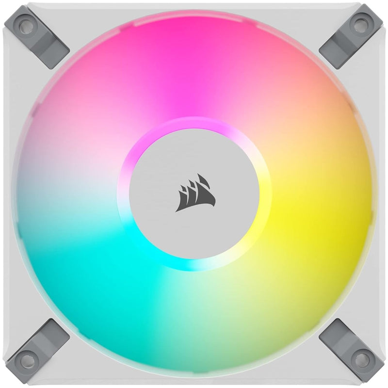 Corsair iCUE AF120 RGB ELITE 120mm PWM Single Fan - White 白色 (單件裝) CO-9050157-WW