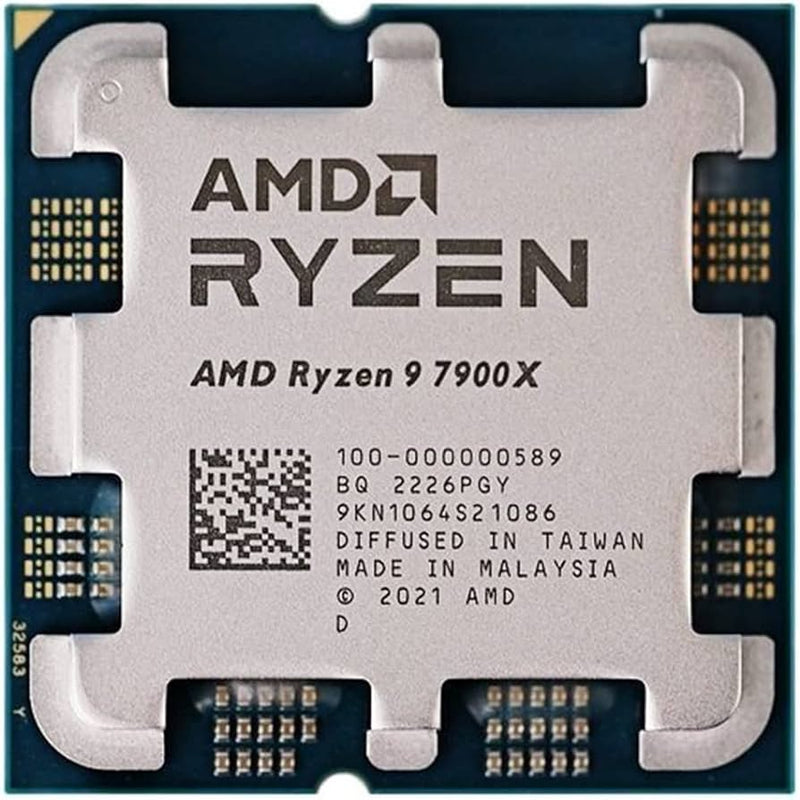 AMD Ryzen 9 7900X Tray Processor 12C 24T Socket AM5 licensed in Hong Kong. 3 years warranty 