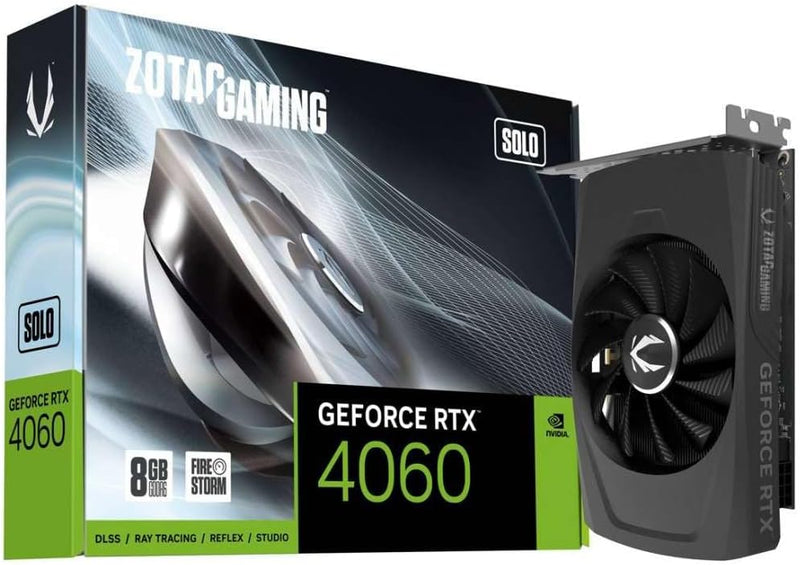 ZOTAC GAMING GeForce RTX 4060 SOLO 8GB GDDR6 ZT-D40600G-10L