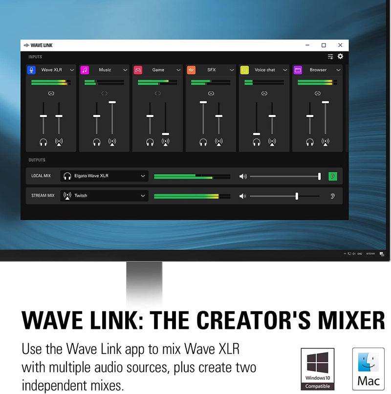 【12月 Elgato 聖誕節優惠】Elgato Wave XLR 麥克風調音器 (CO-EL-WAVE XLR)