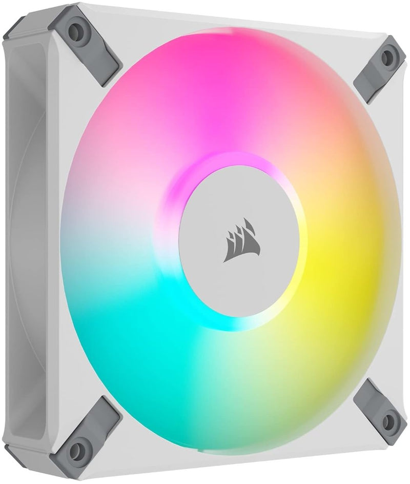 Corsair iCUE AF120 RGB ELITE 120mm PWM Single Fan - White 白色 (單件裝) CO-9050157-WW