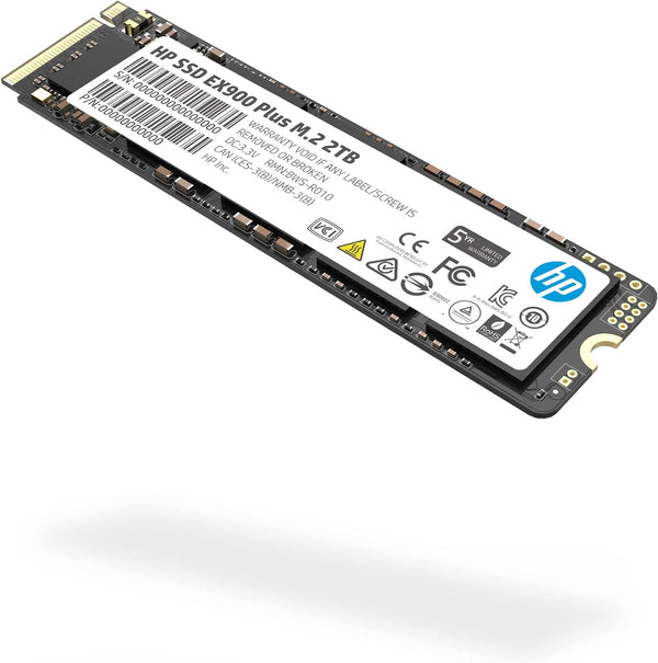 HP 2TB EX900 Plus NVMe M.2 PCIe 3x4 SSD (HD-HEX902T)