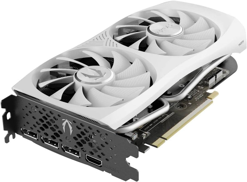 ZOTAC GAMING GeForce RTX 4060 Ti Twin Edge OC White Edition 8GB GDDR6 ZT-D40610Q-10M