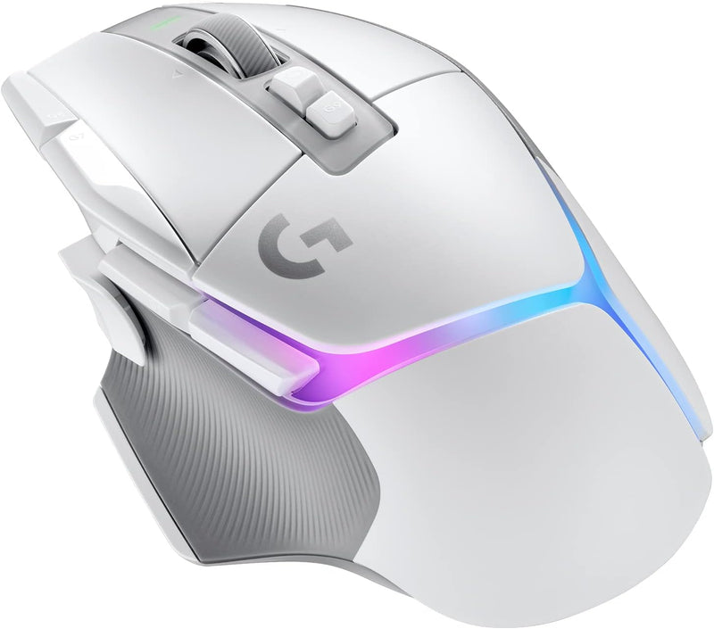 Logitech G502 X Plus RGB Lightspeed Wireless Gaming Mouse 無線遊戲滑鼠 - White 白色 910-006173 原裝行貨