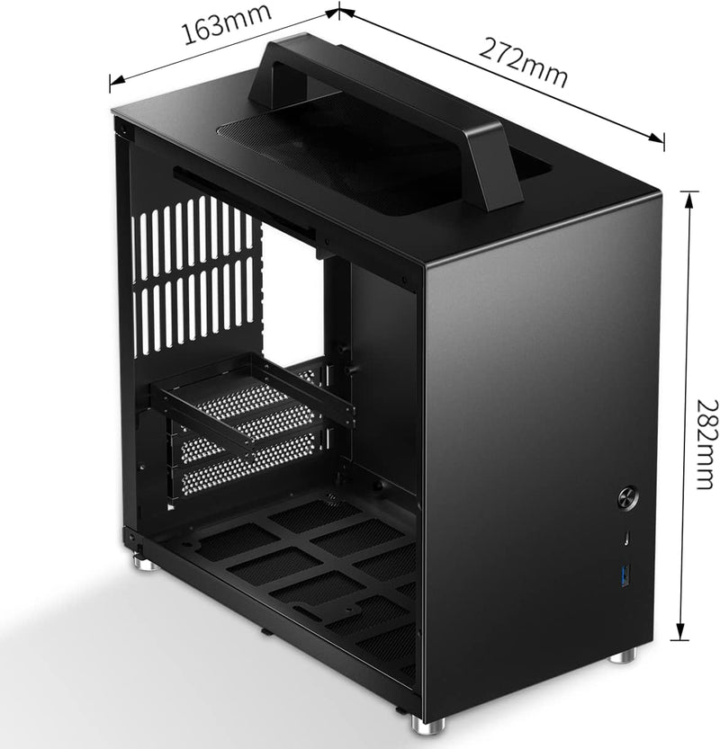 JONSBO T8 PLUS (Black 黑色) 便携式 ITX Portable Case