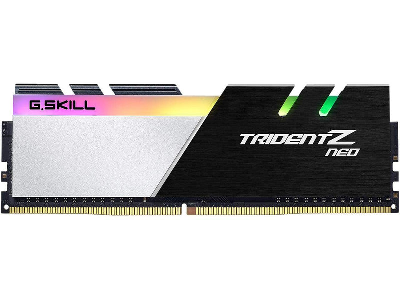 G.SKILL 64GB Kit (2x32GB) Trident Z Neo F4-3600C18D-64GTZN RGB DDR4 3600MHz Memory