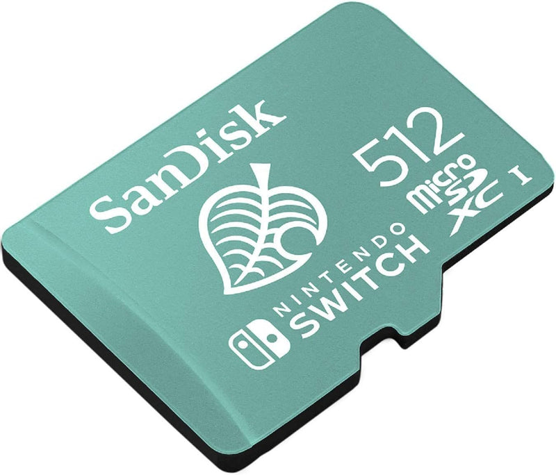 SanDisk 512GB for Nintendo Switch 100MB/s(R) 90MB/s(W) SDSQXAO-512G-GNCZN 772-4487