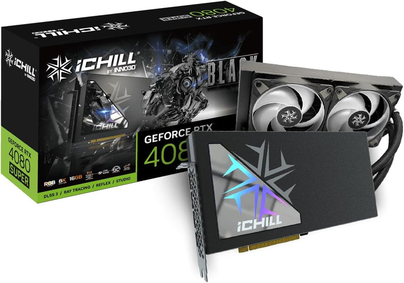 INNO3D GeForce RTX 4080 Super ICHILL Black 16GB GDDR6X C408SB-166XX-18700006