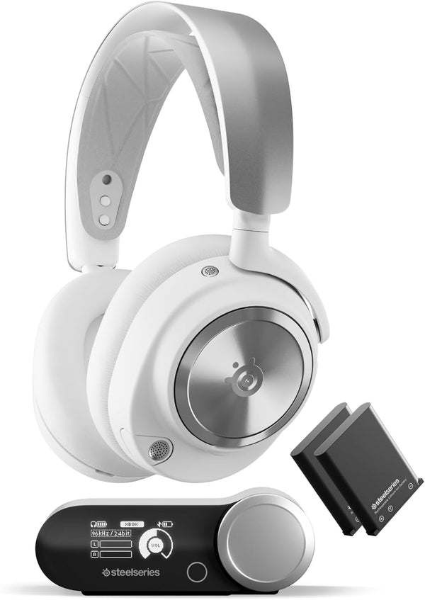 SteelSeries Arctis Nova Pro Wireless PC Edition White (白色) 無線高保真遊戲音訊耳機 (61524)