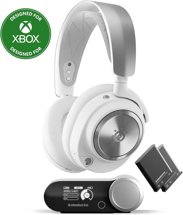 SteelSeries Arctis Nova Pro Wireless Xbox Edition White (白色) 無線高保真遊戲音訊耳機 (61525)